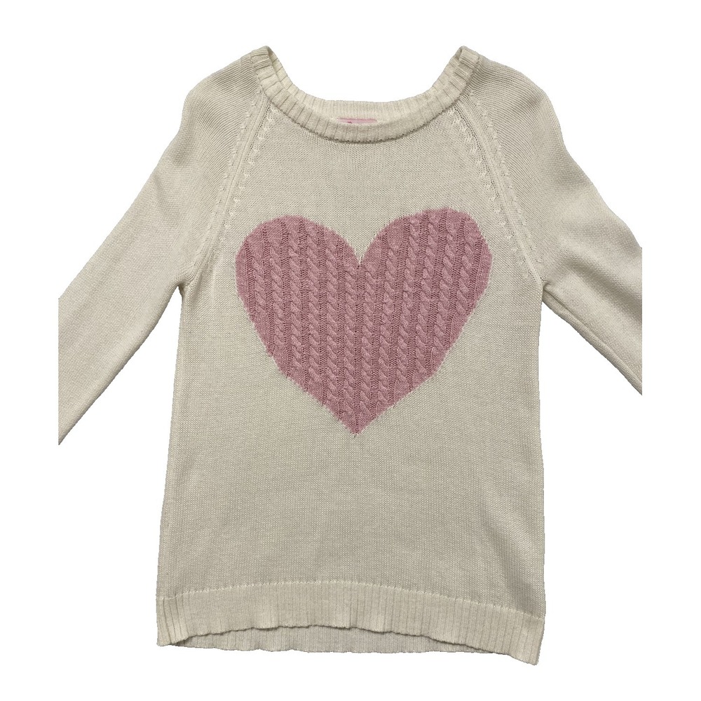 Pink Lily Valentines Heart Sweater - Size Small - Picture 2 of 9